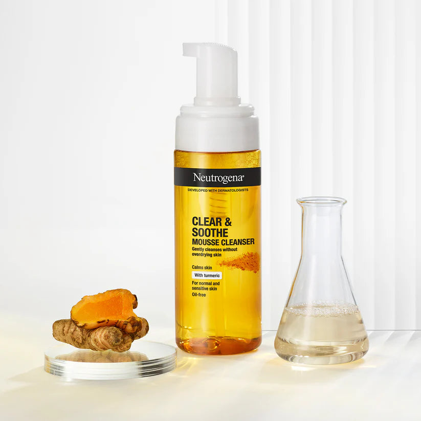 Neutrogena Soothing Clear Mousse Cleanser 150Ml