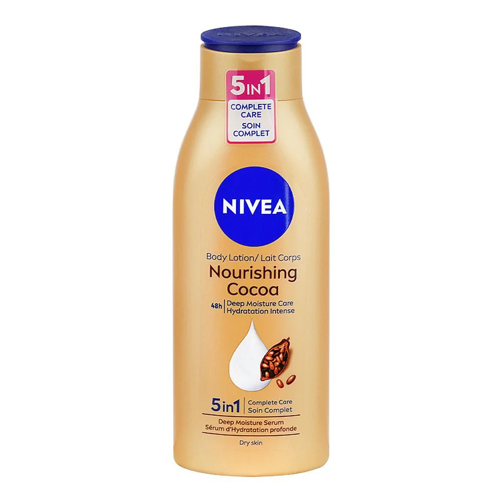 Nivea Body Lotion 48H Deep Moisture Nourishing Cocoa 400Ml