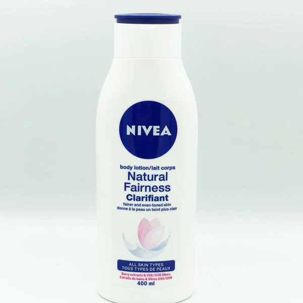 Nivea Body Lotion Natural Fairness Clarifiant 400Ml