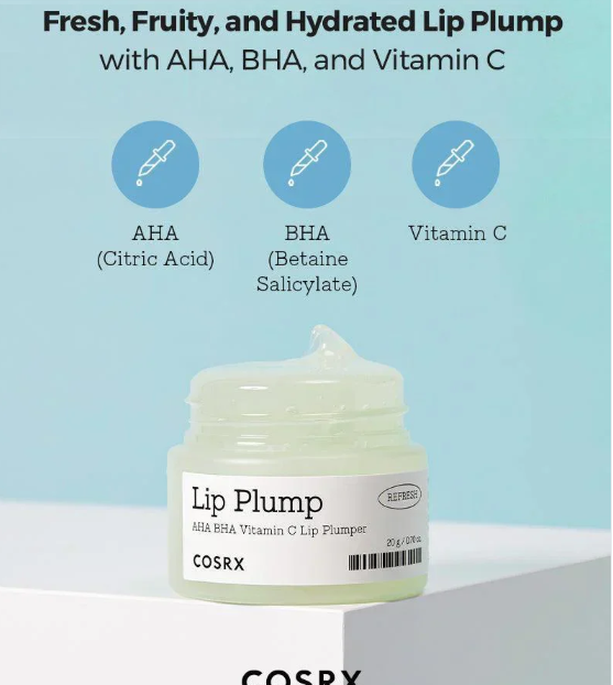Cosrx Aha Bha Vitamin C Lip Plump Refresh 20G