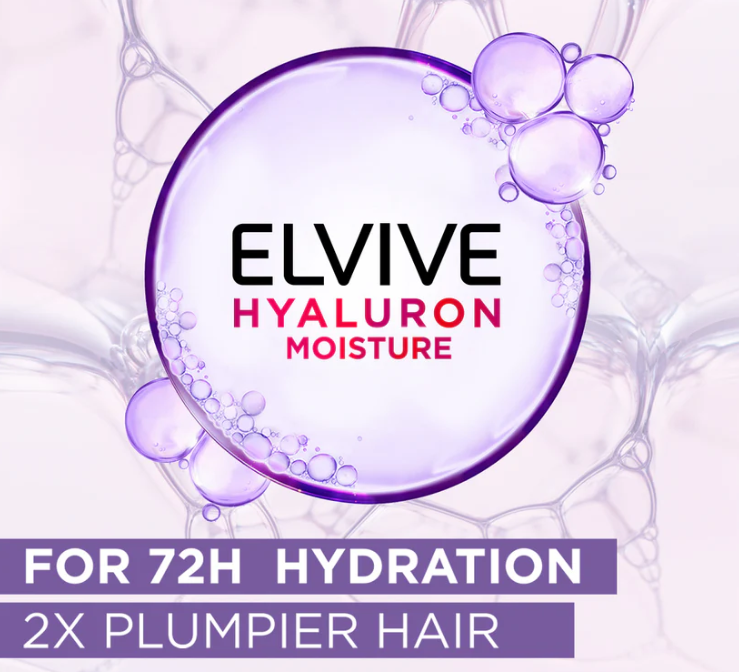 L'Oreal Elvive Hyaluron Moisture Shampoo 175Ml