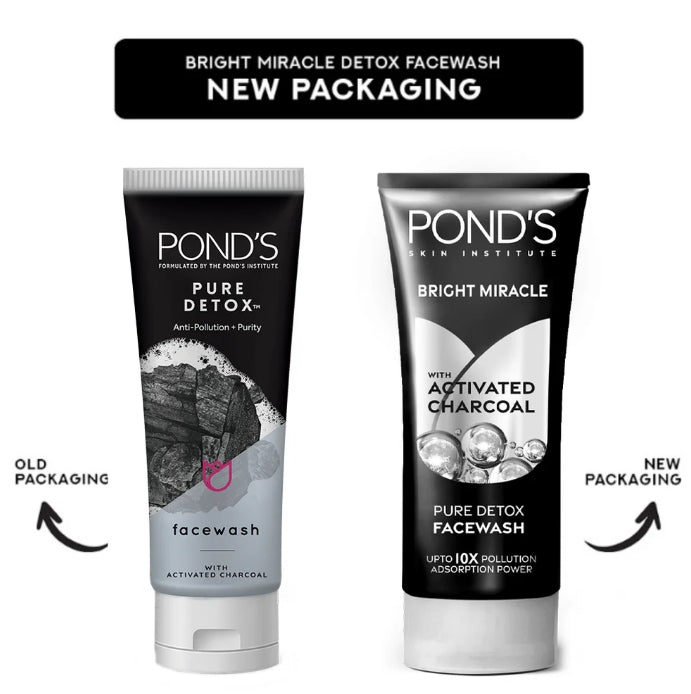 Pond's Pure Detox Anti-Pollution-Purity Face Wash, 100g
