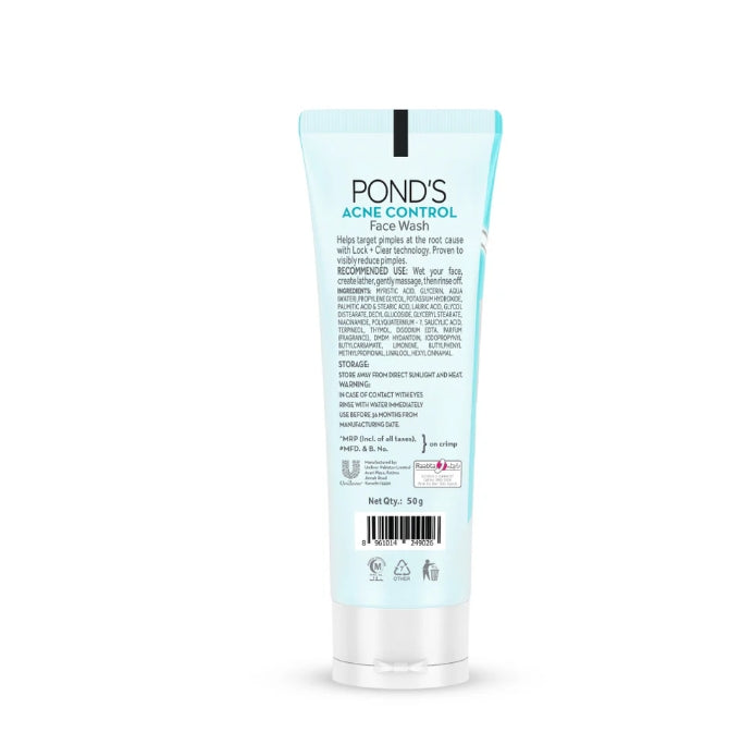 Ponds Acne Control Face Wash - 100G