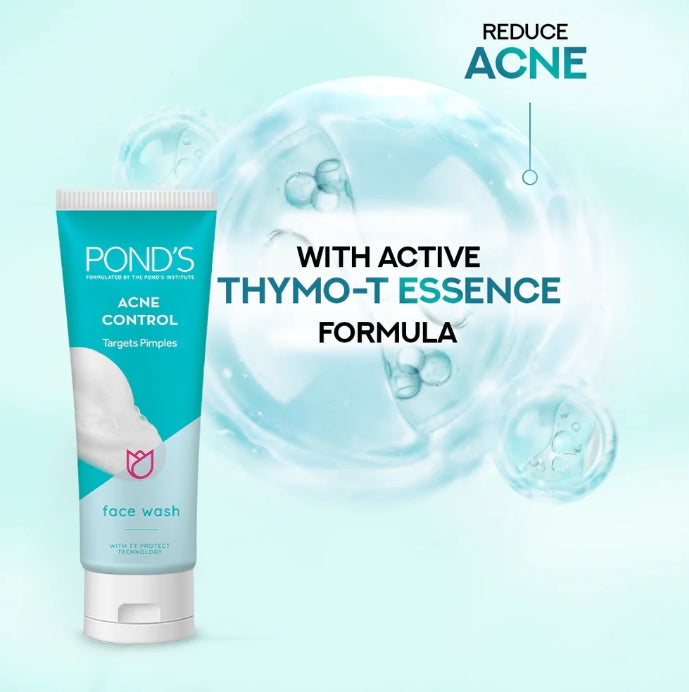 Ponds Acne Control Face Wash - 100G