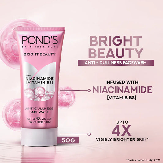 Ponds Bright Beauty Face Wash - 50G