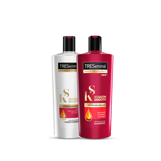 Bundle - Keratin Smooth & Straight Shampoo & Conditioner 170Ml