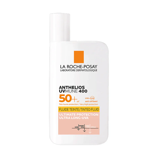 Open media 1 in modal La Roche Posay - Anthelios Uvmune 400 Invisible Tinted Fluid SPF 50+ Sunscreen - 50ml