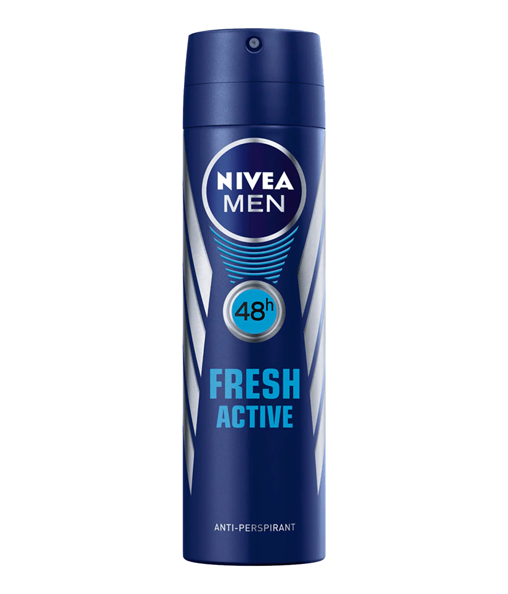 Nivea A/P Spray For Men Fresh Active 150Ml