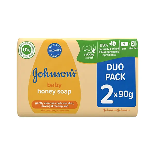 Johnsons Baby Soap Honey 2X90G