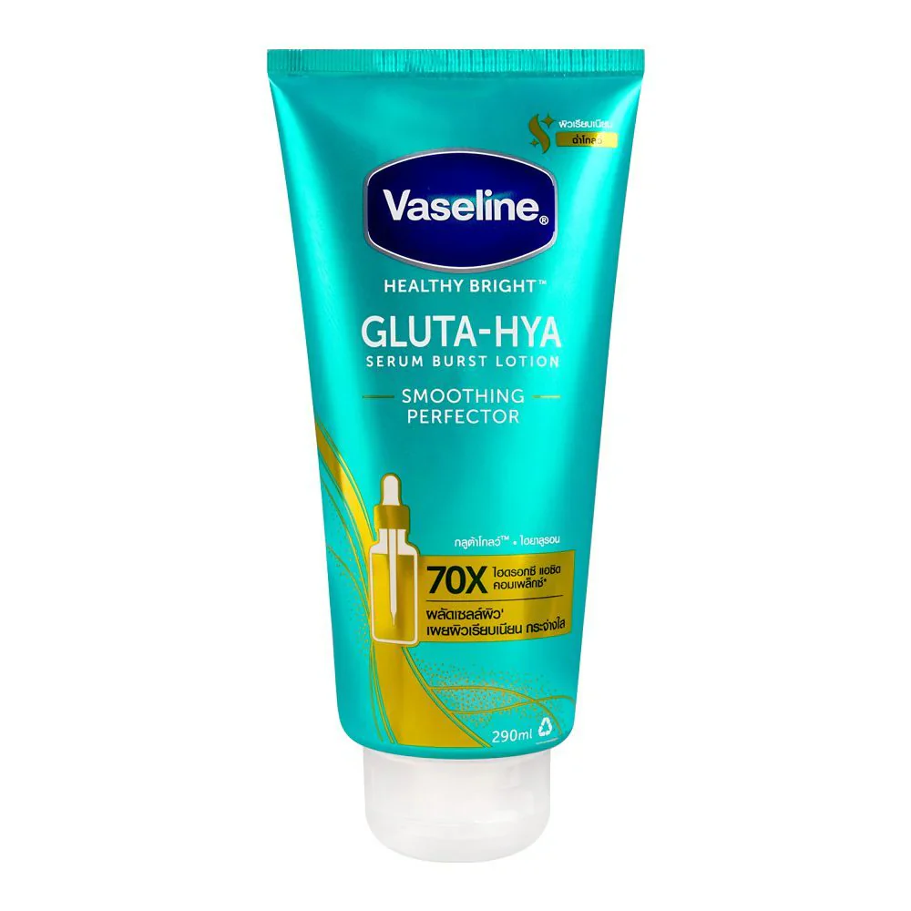 Vaseline Gluta-Hya Serum Burst Lotion Smoothing Perfector 290ml