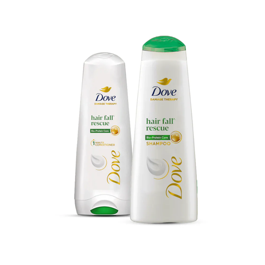 Bundle - Dove Shampoo Hairfall Rescue - 360Ml + Dove Conditioner Hairfall Rescue - 180Ml
