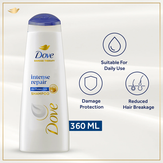 Dove Shampoo Intense Repair - 360Ml