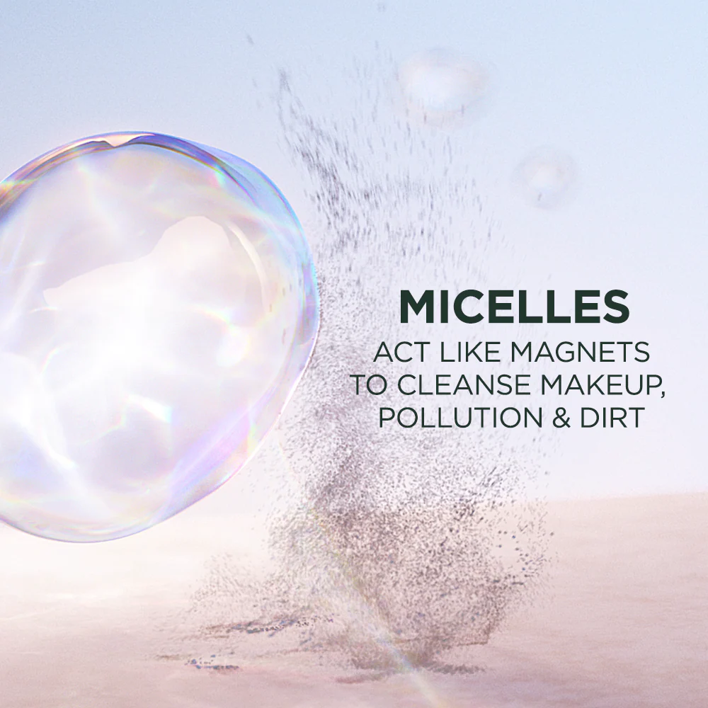 Garnier Salicylic + BHA Micellar Cleansing Water for Acne Prone Skin - 125Ml