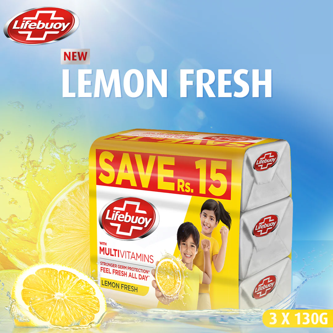 Lifebuoy Lemon Trio