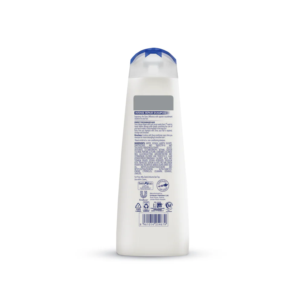 Dove Shampoo Intense Repair - 360Ml