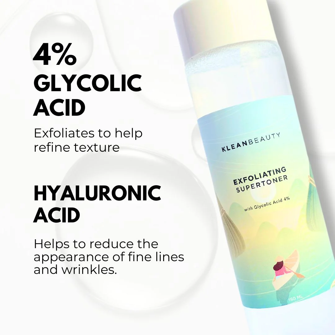 Klean Beauty - Exfoliating Super Toner - 150Ml