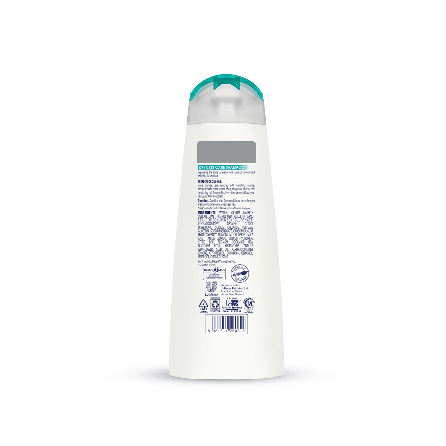 Dove Shampoo Dryness Care - 360Ml