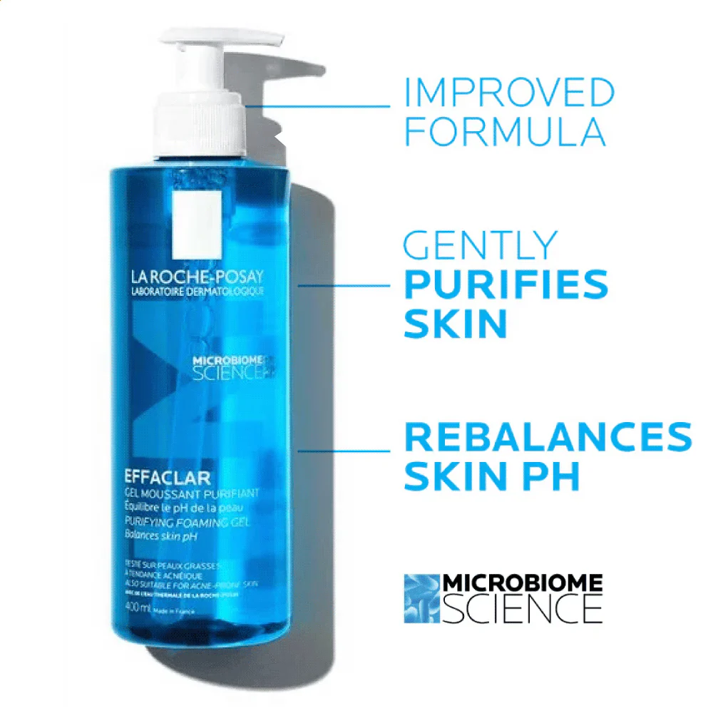 La Roche Posay - Effaclar Purifying Foaming Gel Cleanser - 400ml