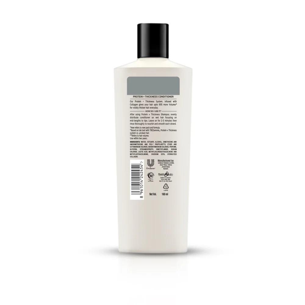 Bundle - Pack of 2 Tresemme Conditioner Protein Thickness - 170Ml