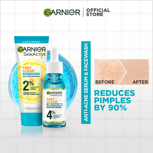 Bundle - Fast Clear Anti-Acne Serum + Facewash Duo