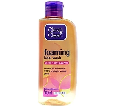 Clean & Clear Foaming Face Wash 50Ml