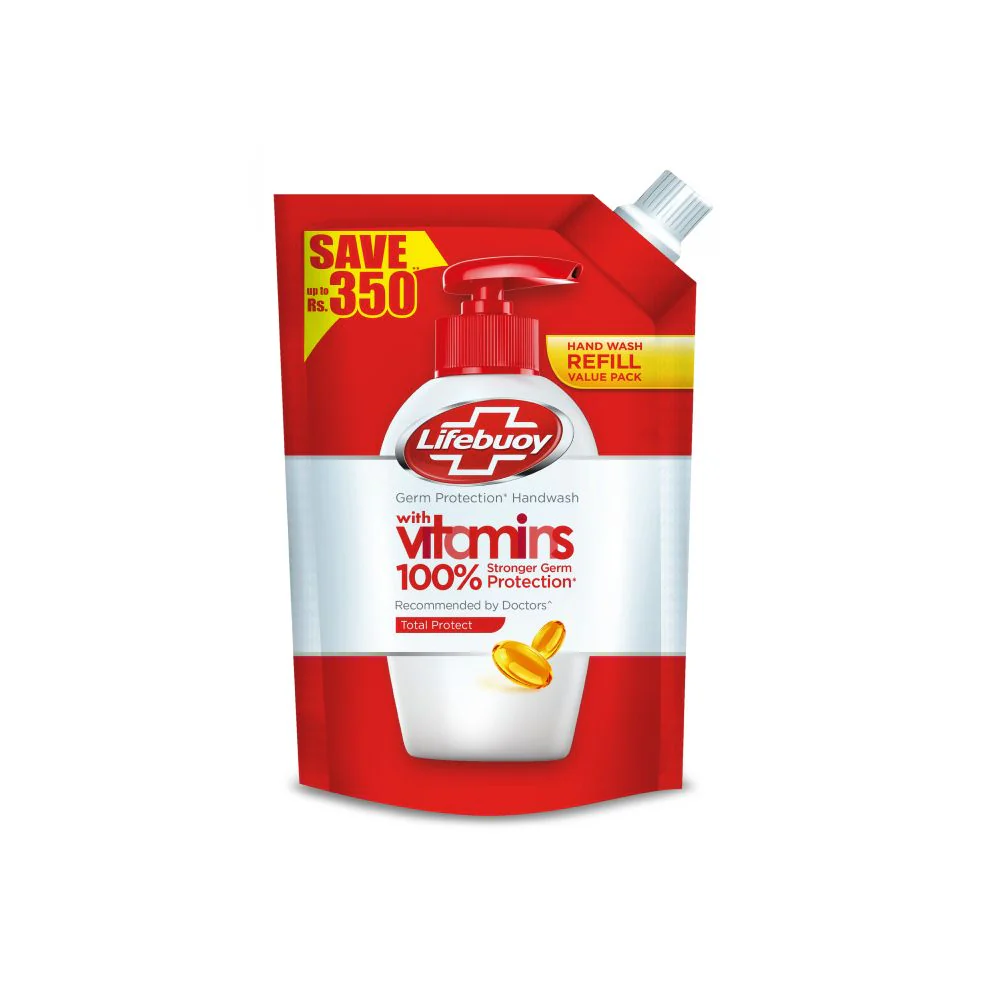 Lifebuoy - Hand Wash Pouch Total Protect - 900ml