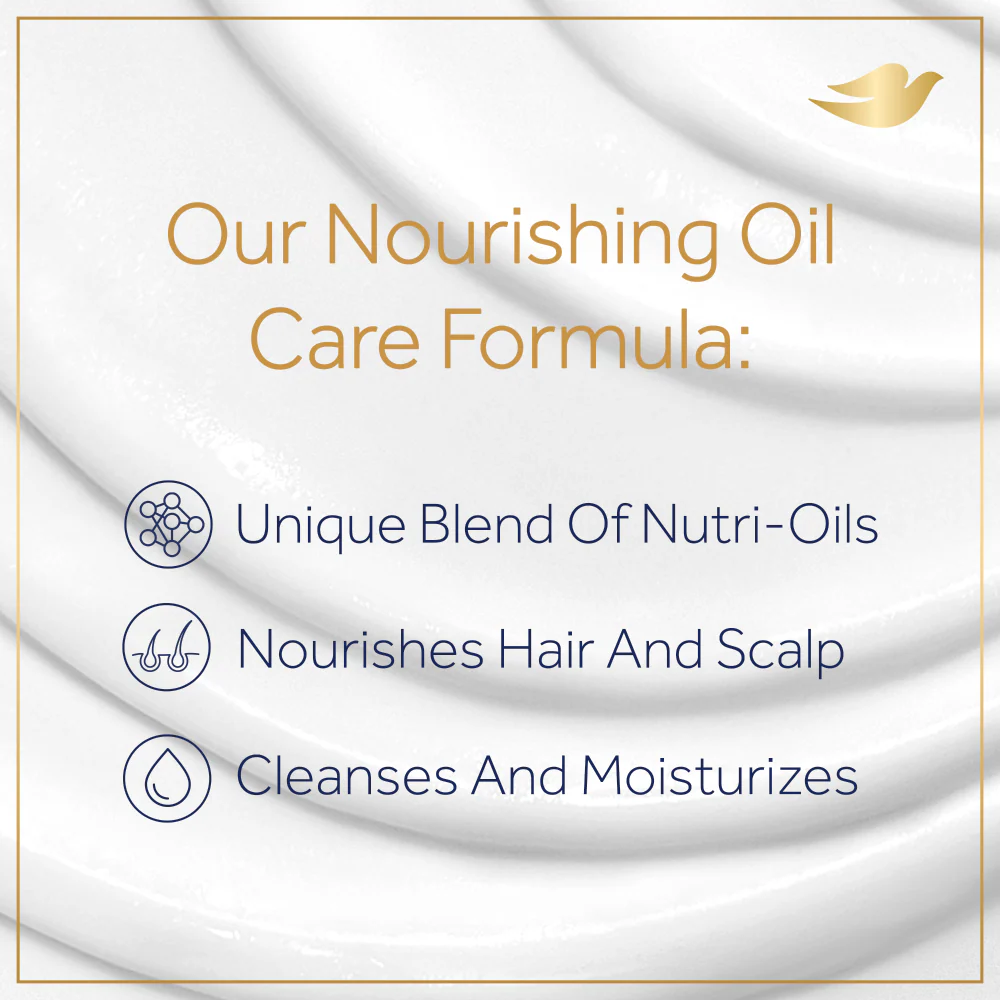 Dove Shampoo Nourishing Oil Care - 360Ml