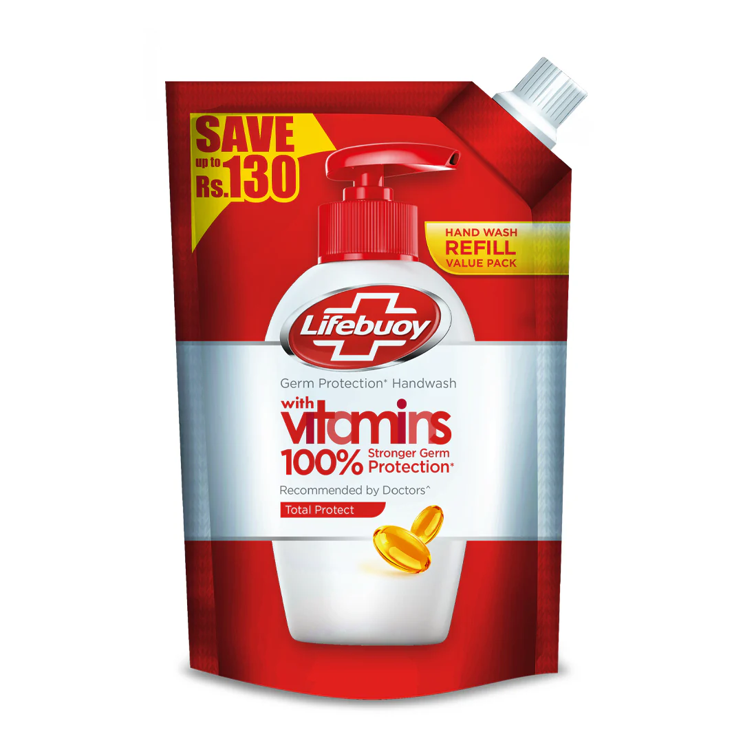 LifeBuoy - Hand Wash Pouch Total Protect - 400Ml