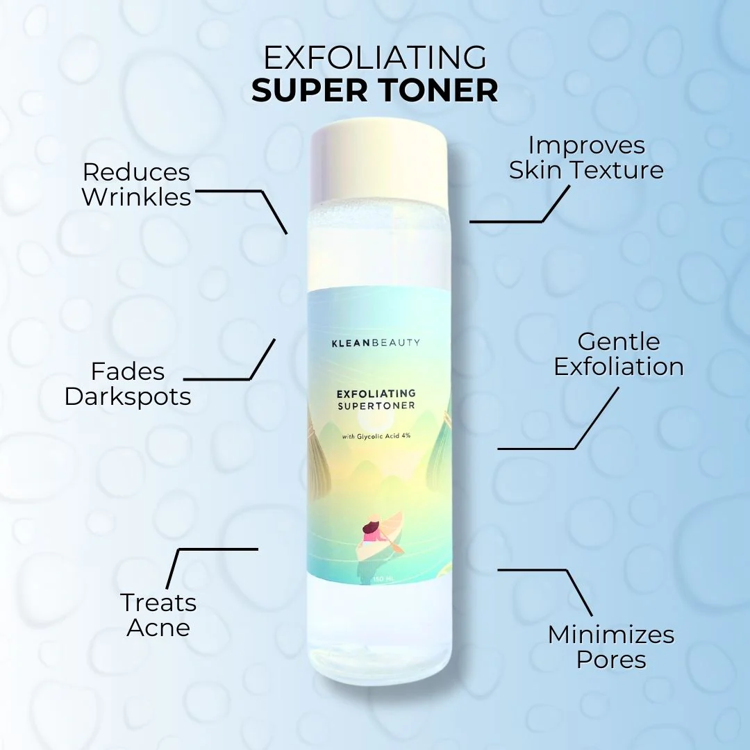 Klean Beauty - Exfoliating Super Toner - 150Ml