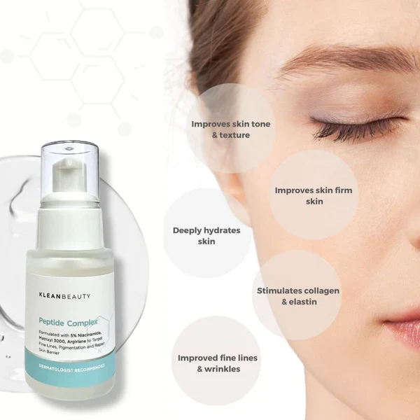 Klean Beauty Peptide Complex Serum 30Ml