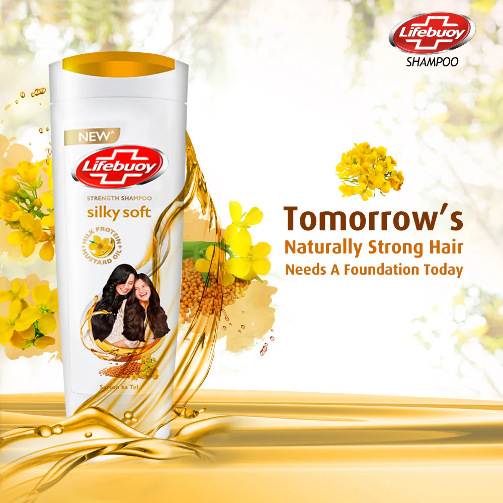 Lifebuoy Shampoo Soft & Silky - 370Ml