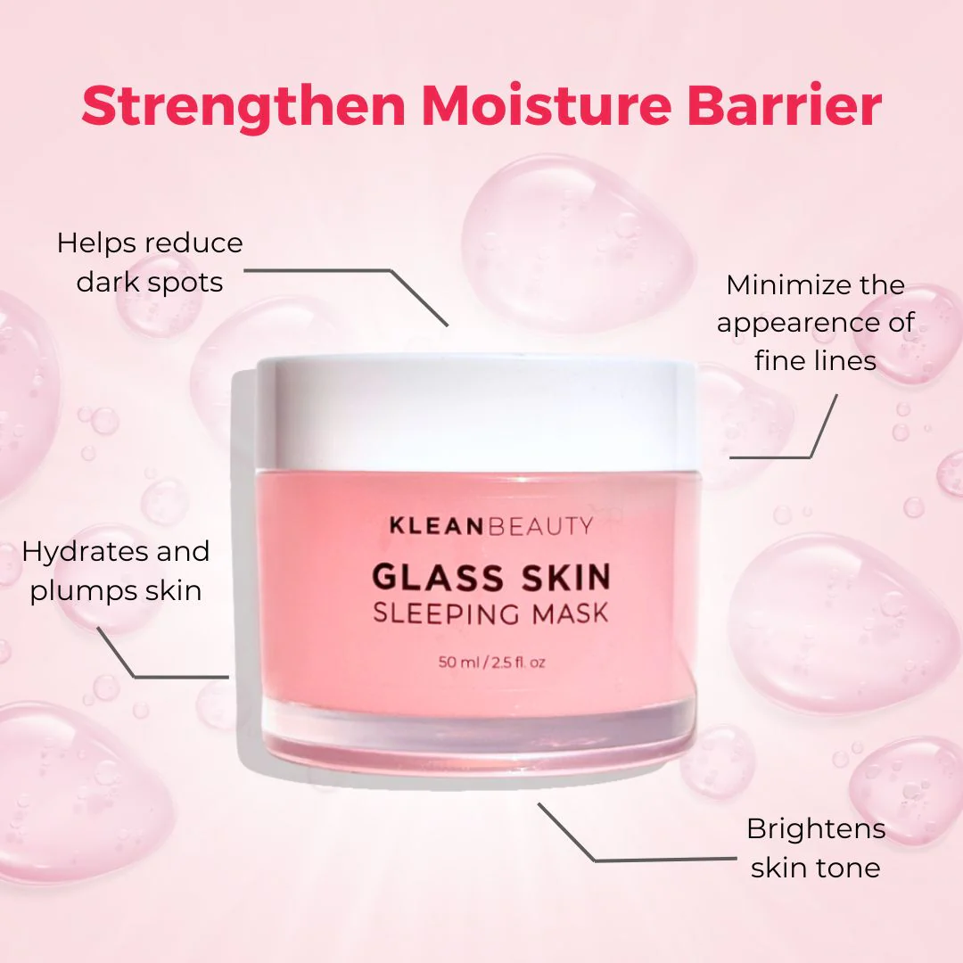 Klean Beauty - Glass Skin Sleeping Mask - 50ml