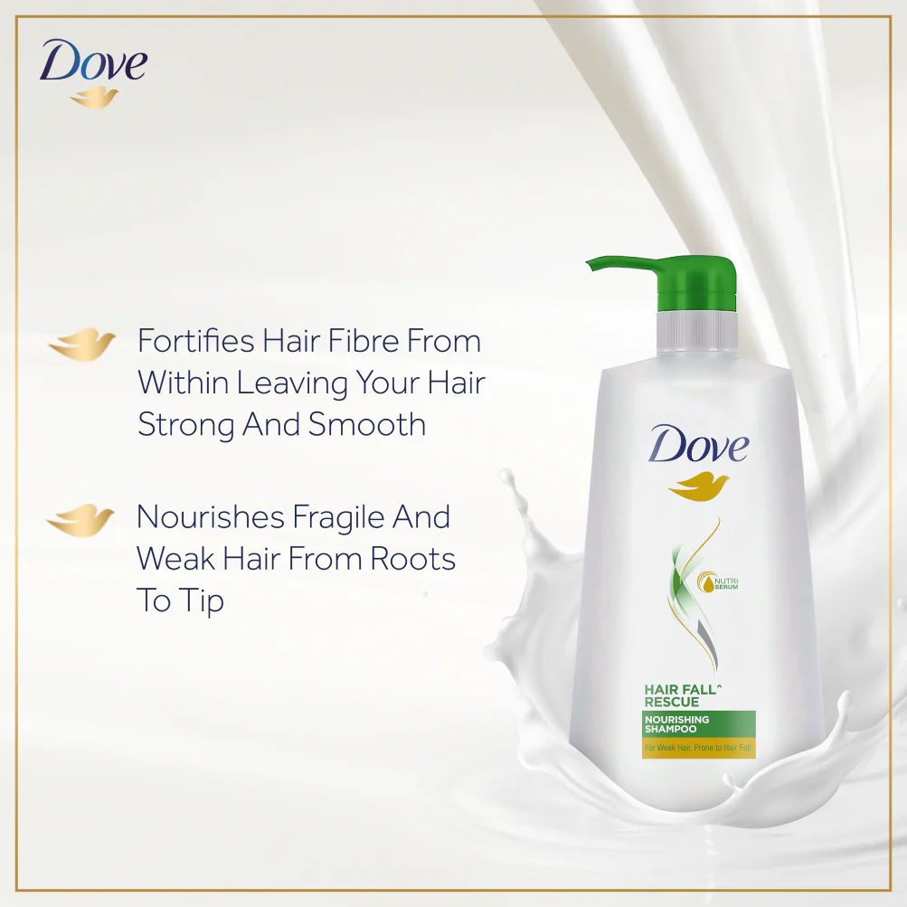Dove Shampoo Hairfall Rescue - 650Ml