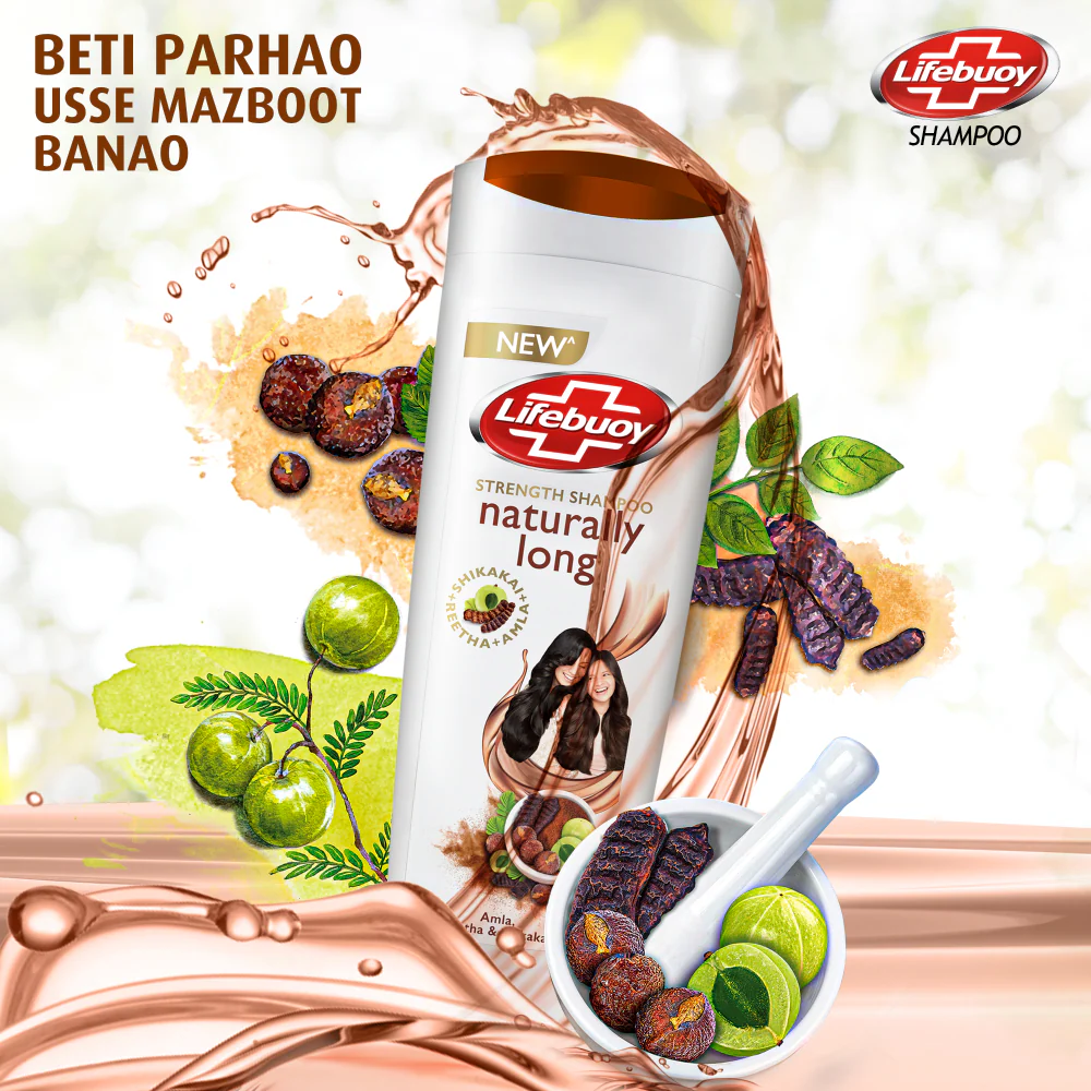 Lifebuoy Shampoo Naturally Long 660Ml