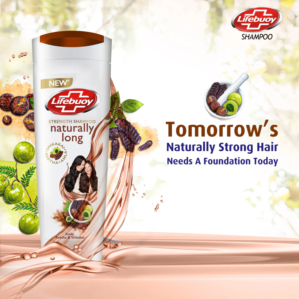 Lifebuoy Shampoo Naturally Long 660Ml