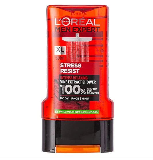 L'Oreal Men Expert Shower Gel Stress Resist Vine Extract 300Ml
