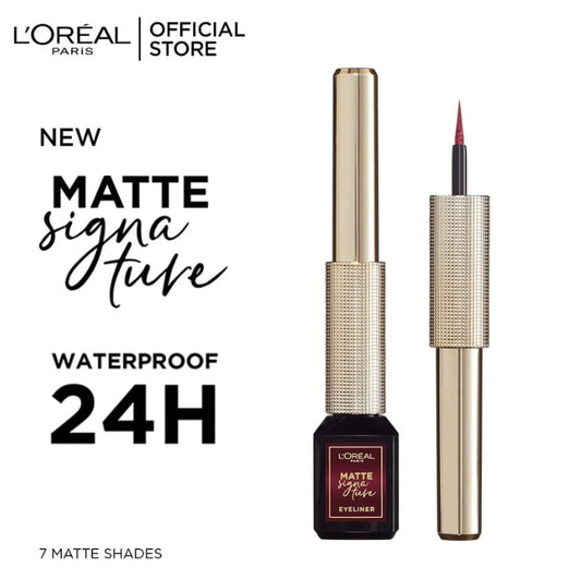 L'Oreal Paris- Matte Signature Liquid Eyeliner 05 Burgundy