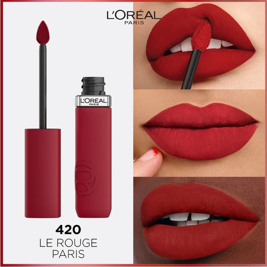 L'Oreal Paris Infallible Matte Resistance 420 Le Rouge Paris