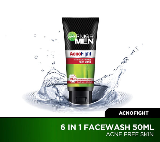 Garnier Men Acno Fight Face Wash 50 Ml