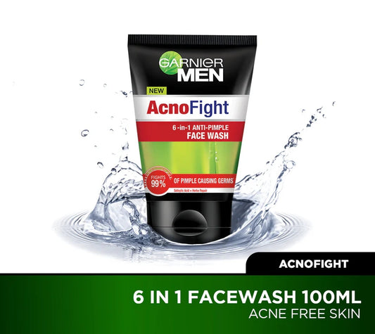 Garnier Men Acno Fight Face Wash 100 Ml
