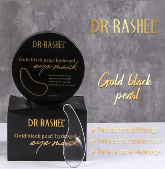 Dr Rashel - Black Pearl & Gold Hydrogel Eye Mask 60'S